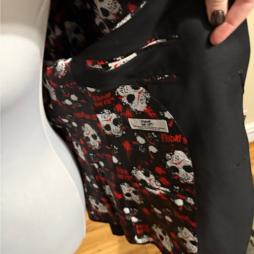 Friday the 13th Jason Blazer for Men. Black. New with tags. - Picture 11 of 13